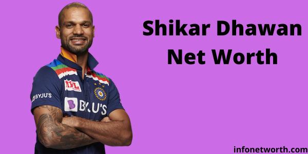 Shikhar Dhawan Net Worth- IPL Salary, Career & ICC Rankings