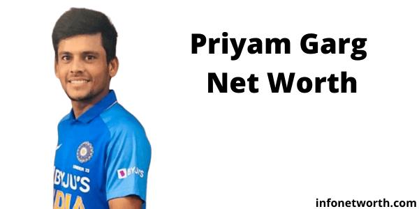 Priyam Garg Net Worth